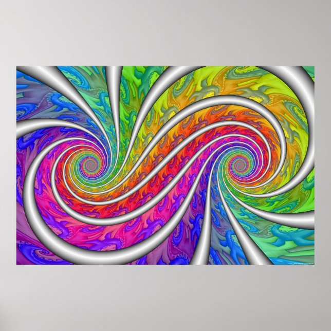 Double Spiral Poster (Front)