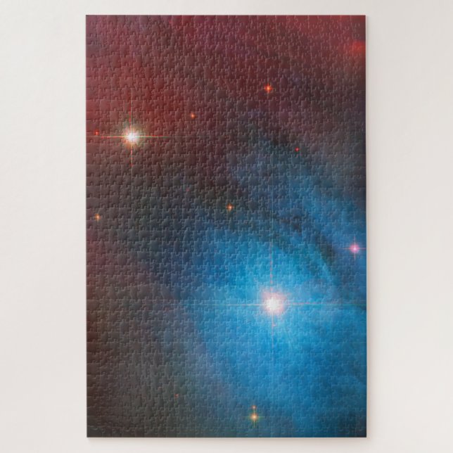 double star system in orion nebula jigsaw puzzle (Vertical)
