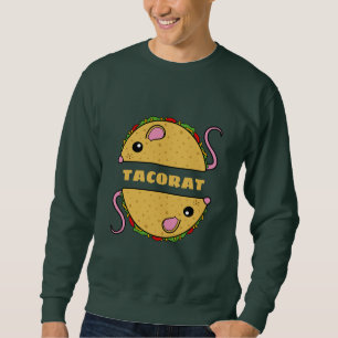 Double Taco Rat Sweatshirt (Yellow Text)