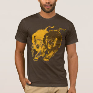 Double Tau Of The Lions T-shirt (gold)