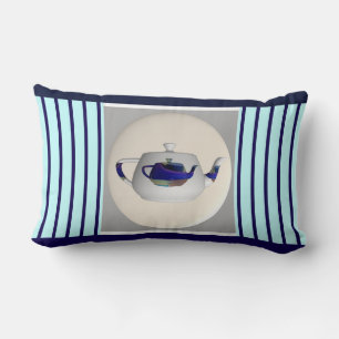 Double Teapot  Fun  Lumbar Cushion