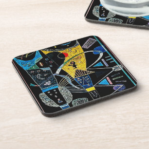 Double Tension by Wassily Kandinsky Coaster