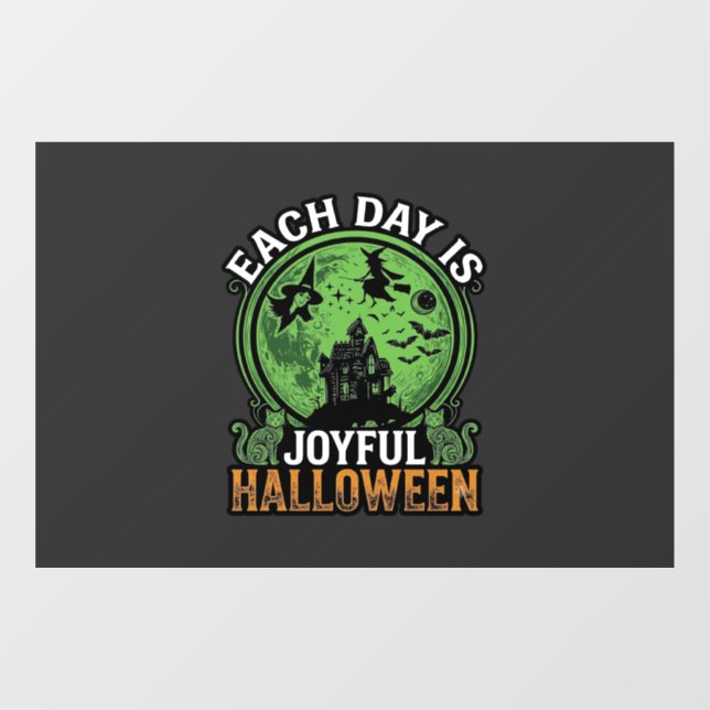 Double Toil Trouble Witch Pumpkin Halloween Cobweb (Sheet)