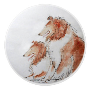 Double Trouble Ceramic Knob