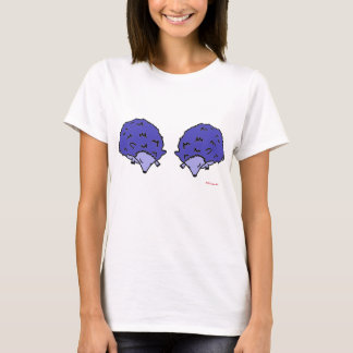 Double Trouble Midnight Hedgehog Ladies T-shirt