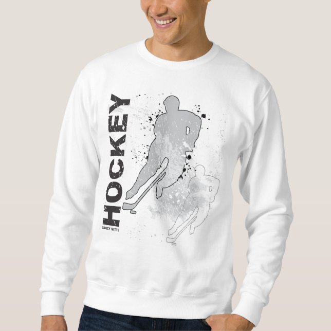 Double Vision Hockey (male) Sweatshirt (Front)