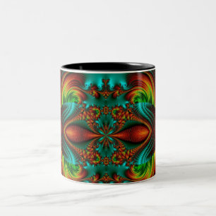 Double Vision Two-Tone Coffee Mug