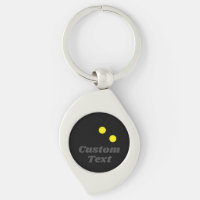 Double yellow dot squash ball personalised premium