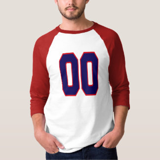 DOUBLE ZERO BLUE & RED T-Shirt