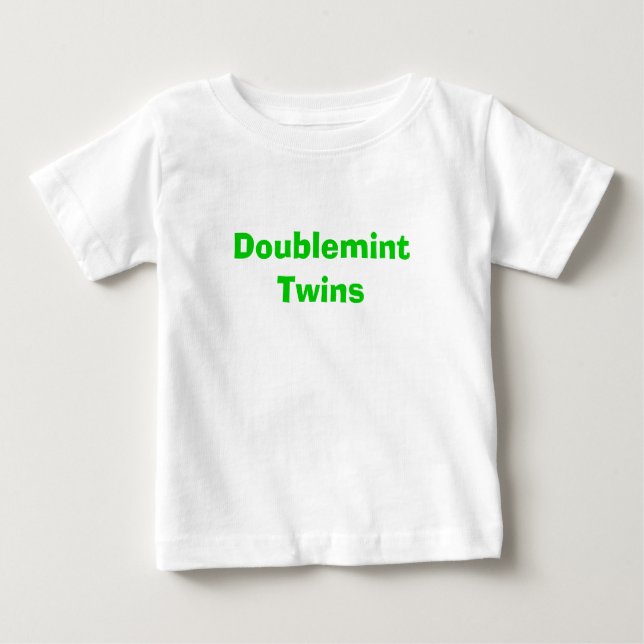 Doublemint Twins Baby T-Shirt (Front)