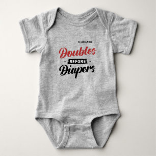 Doubles Before Diapers Baby Bodysuit