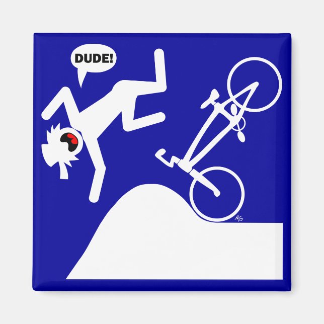 DOUBLES DUDE-50 MAGNET (Front)