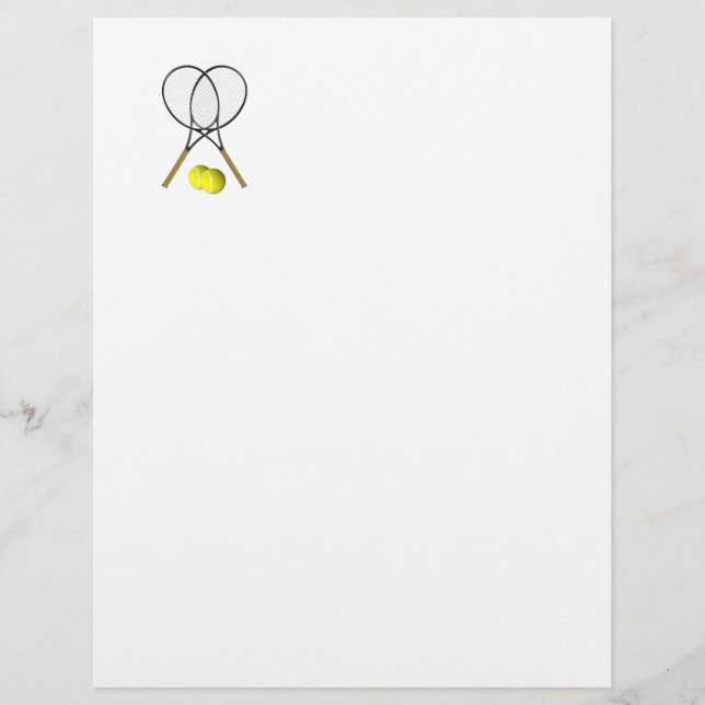 Doubles Tennis Sport Theme (Front)