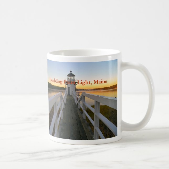 Doubling Point Light, Maine mug (Right)