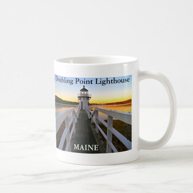 Doubling Point Lighthouse, Maine Mug (Right)