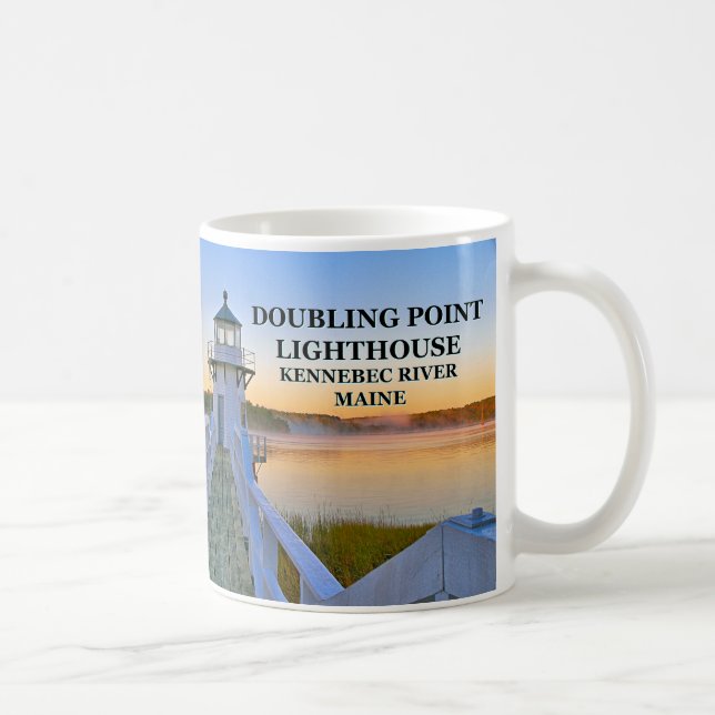 Doubling Point Lighthouse, Maine Mug (Right)