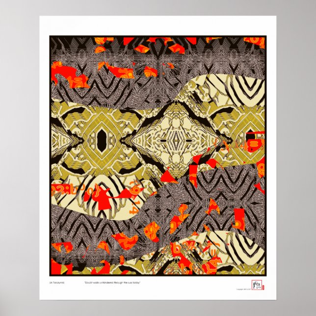 Doubt Walks Unhindered Poster (Front)