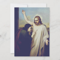 Doubting Saint Thomas by Silvestro Lega