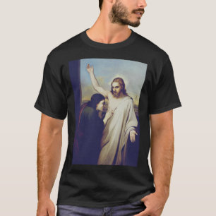Doubting Saint Thomas by Silvestro Lega Men's T-Shirt