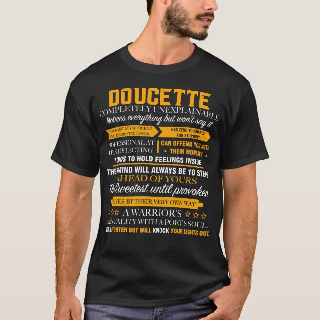 DOUCETTE completely unexplainable T-Shirt (Front)