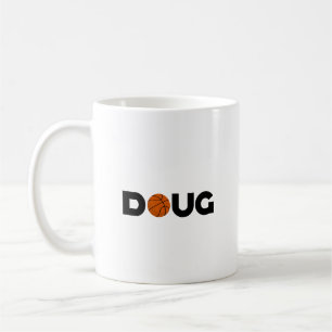 Doug Basketball Coffee Mug