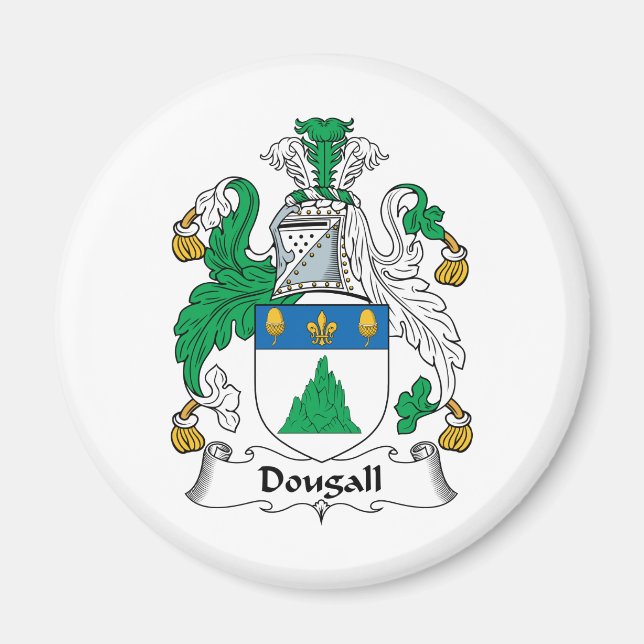 Dougall Family Crest Magnet (Front)