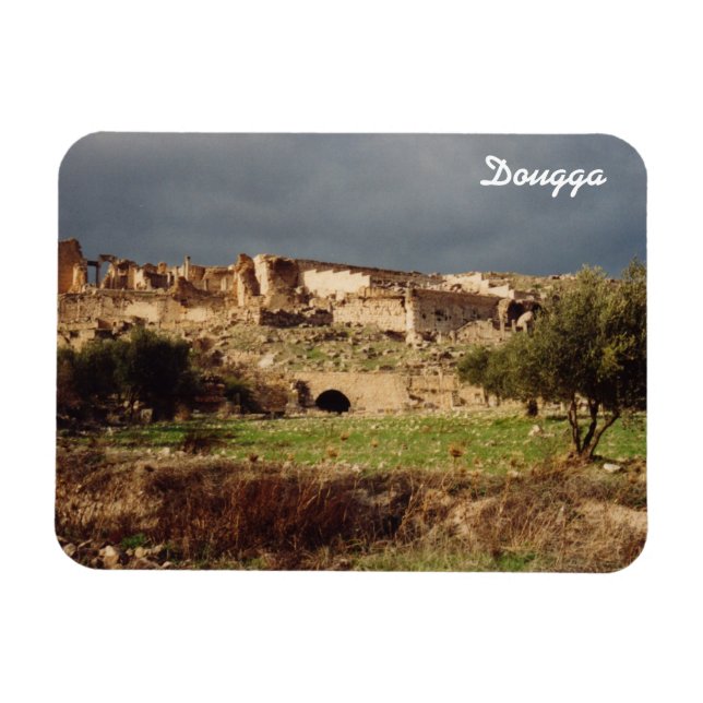Dougga - Tunisia Magnet (Horizontal)