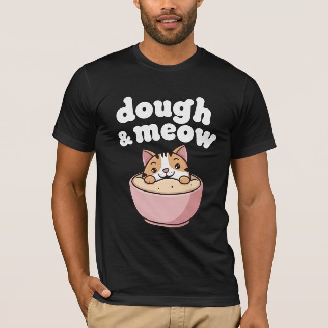 Dough & Meow T-Shirt (Front)
