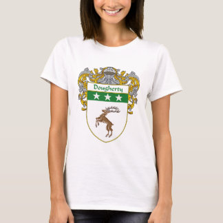 Dougherty Coat of Arms (Mantled) T-Shirt