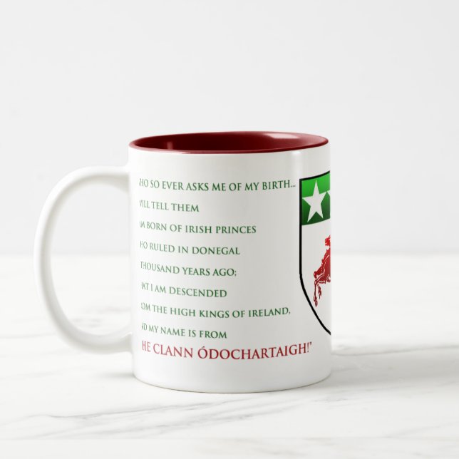 Dougherty Crest Mug (Left)