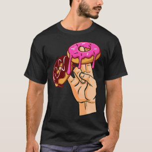 Doughnut Adult Joke Meme Men Dad Father s Day T-Shirt