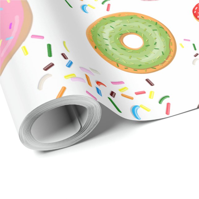 Doughnut and Cupcakes Wrapping Paper (Roll Corner)