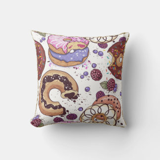 Doughnut Art Cushion