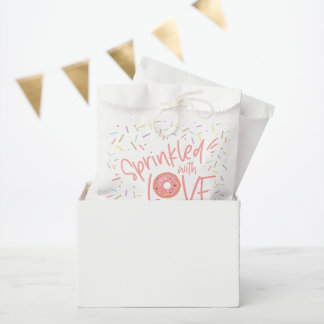 Doughnut Baby Shower Sprinkle Favour Bag