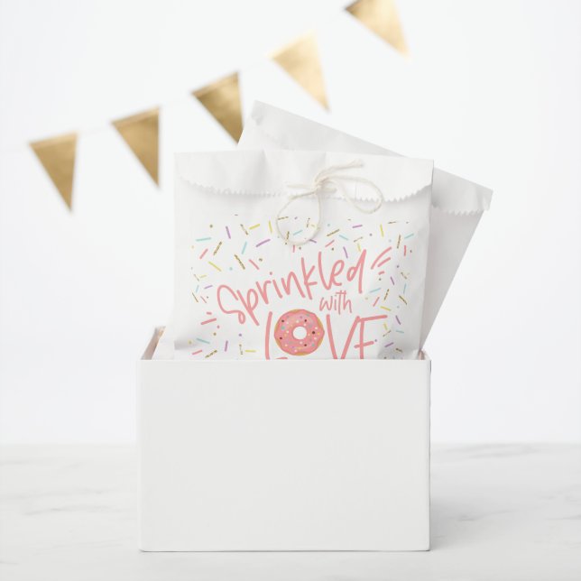 Doughnut Baby Shower Sprinkle Favour Bag (Party)