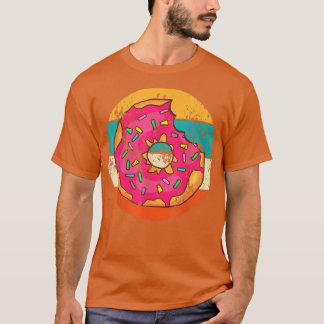 Doughnut Baking Baker Bakery Cake Vintage Retro 14 T-Shirt