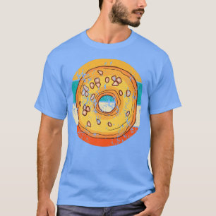 Doughnut Baking Baker Bakery Cake Vintage Retro T-Shirt