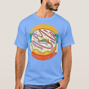 Doughnut Baking Baker Bakery Cake Vintage Retro  T-Shirt