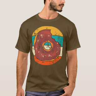 Doughnut Baking Baker Bakery Cake Vintage Retro T-Shirt