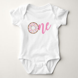 Doughnut Birthday T-Shirt Sweet One Doughnut T-Shi Baby Bodysuit