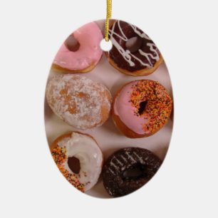 Doughnut Box! Ceramic Tree Decoration