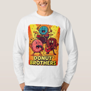 Doughnut Brothers Rock Band T-Shirt