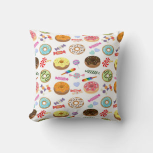 doughnut  & candy cushion
