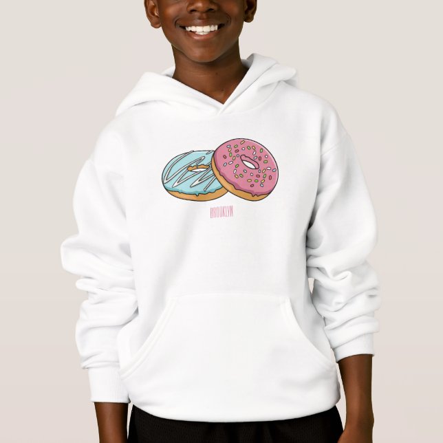 Doughnut cartoon illustration (Front)
