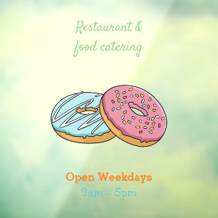 Doughnut cartoon illustration