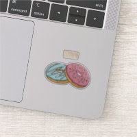 Doughnut cartoon illustration