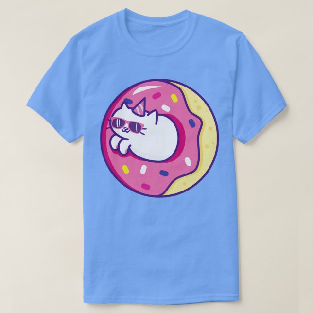 Doughnut Cat T-Shirt (Design Front)