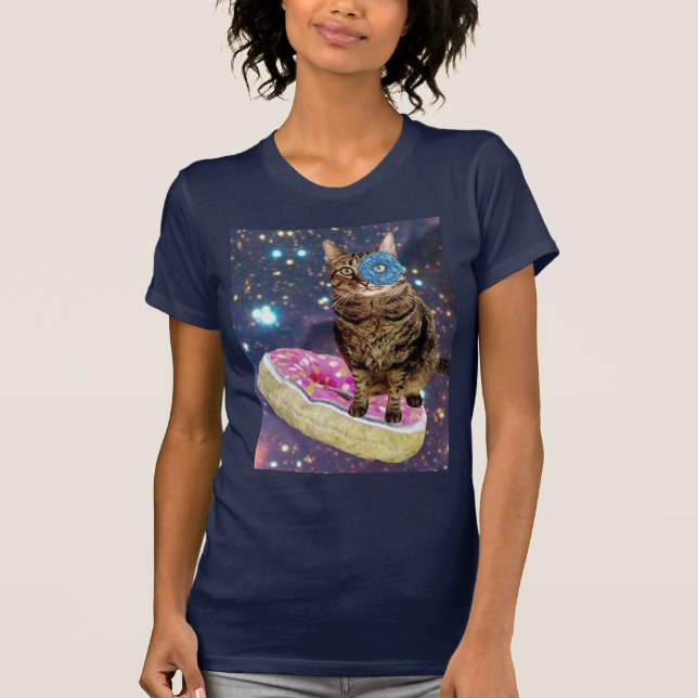 doughnut cat T-Shirt (Front)