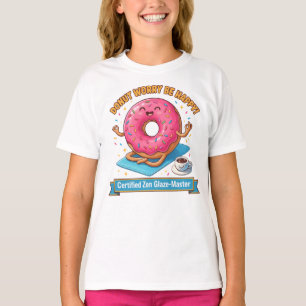 Doughnut & Coffee Zen Squad – Funny T-Shirt