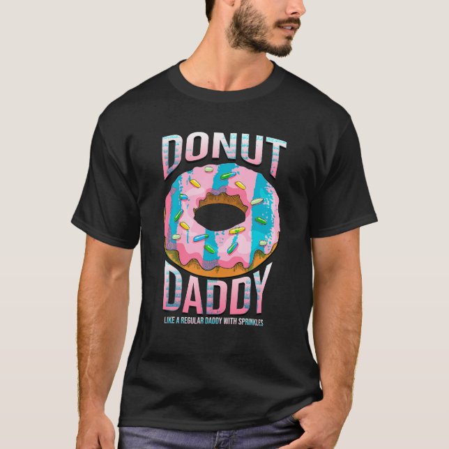 Doughnut Daddy Shirt for Dads Funny Sprinkles Food (Front)